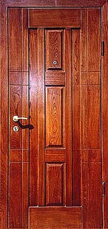 Входная дверь Massive-100 (Массив дерева) - внешняя сторона