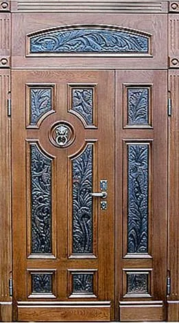 Входная дверь Massive-56 (Массив дерева) - внешняя сторона